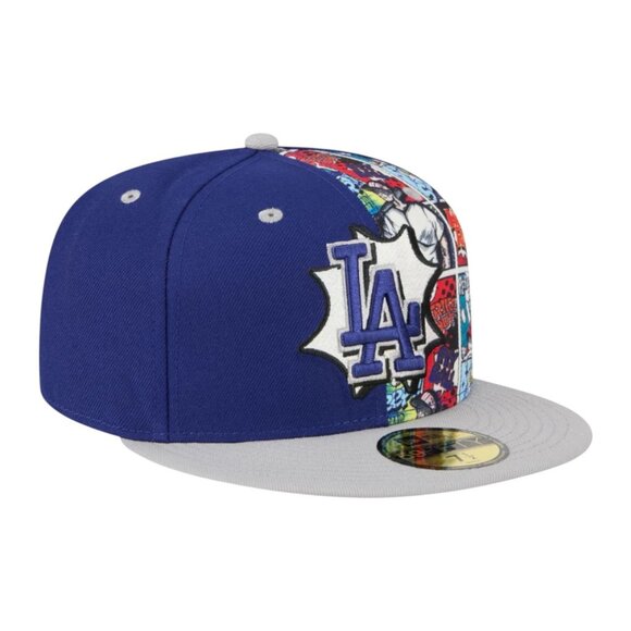 New Era Los Angeles Dodgers Diamond Hero Edition 59FIFTY Fitted Hat Size 7 3/4 - Picture 5 of 9